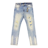 Preme "Distressed" Indigo Denim