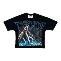 BKYS "Trust No One" Cropped T-Shirt