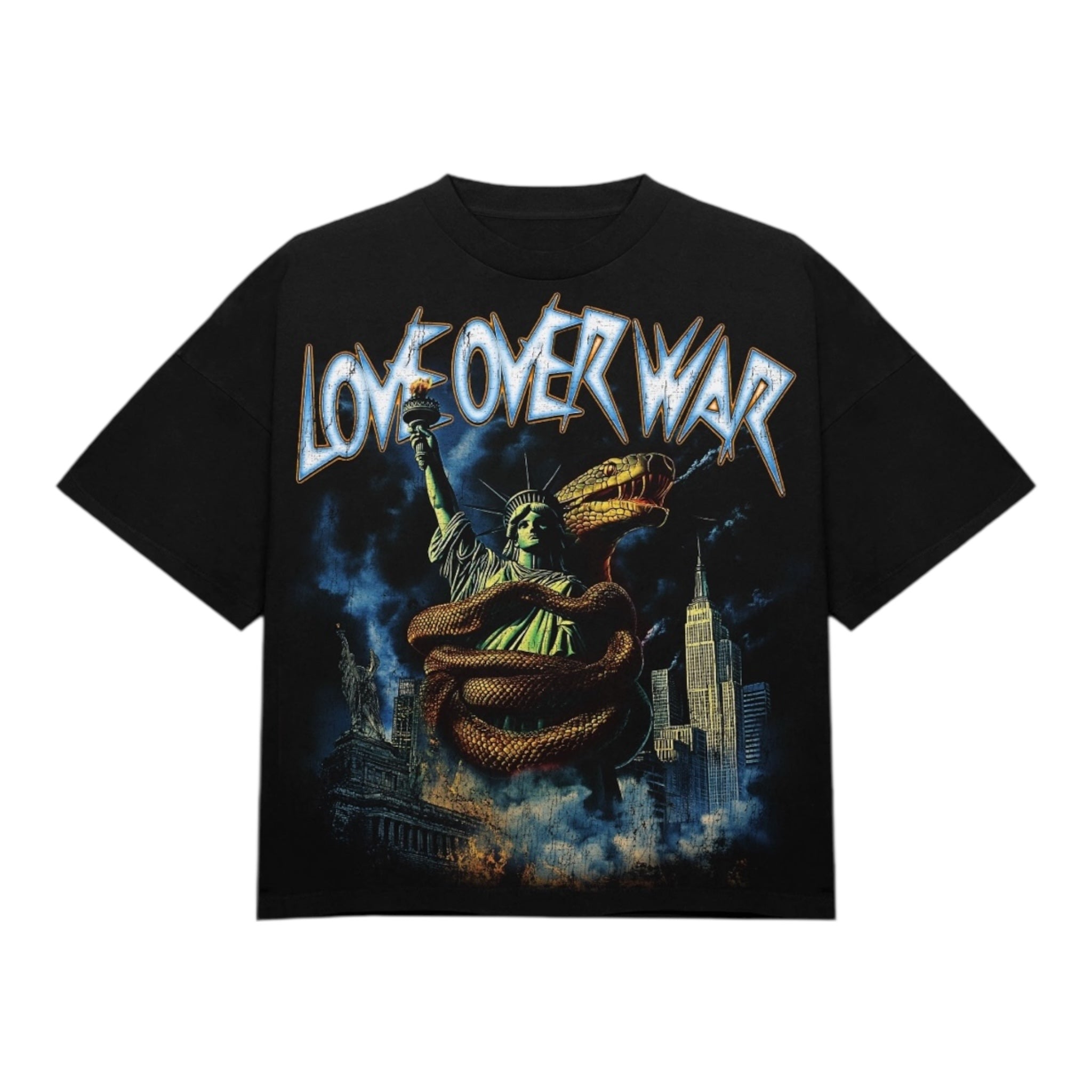 Love Over War "Rotten Apple" T-Shirt (Oversized)