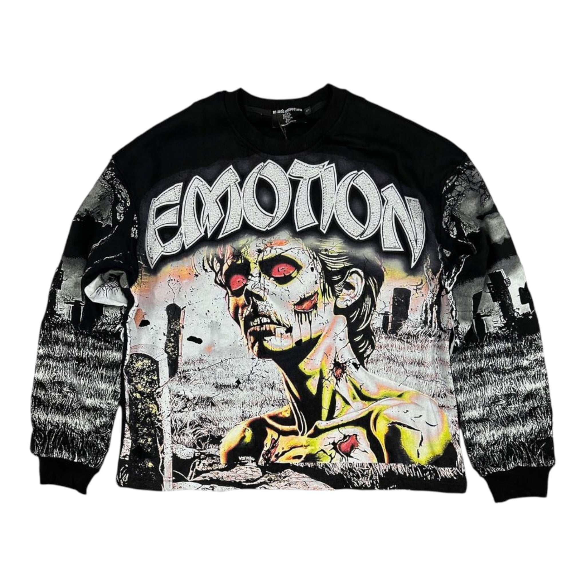 Mixed Emotion "Tombstone" Long Sleeve T-Shirt