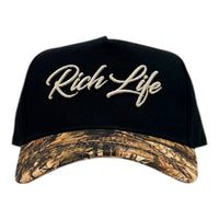 Rich Life "Real Tree Camo" Hats