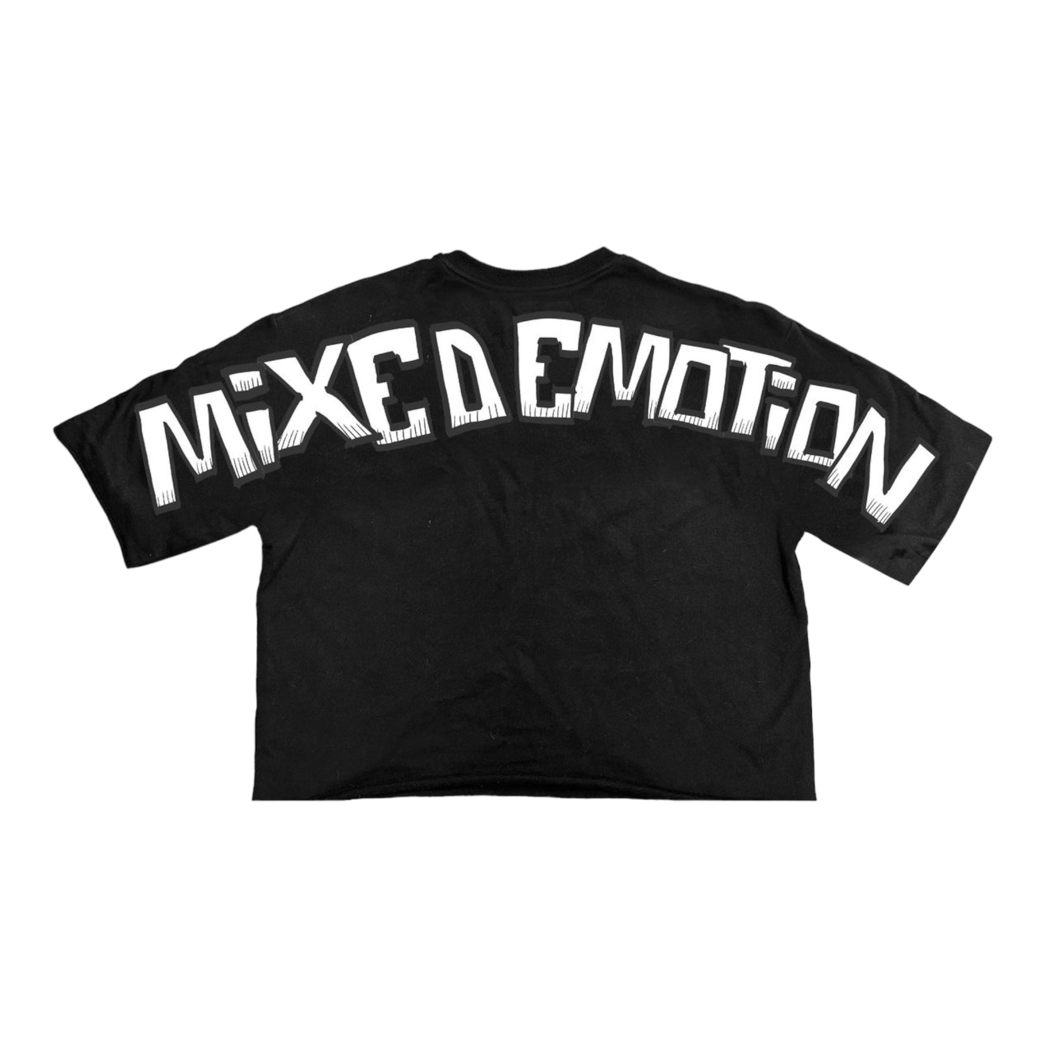 Mixed Emotion “Monster” Cropped Tee