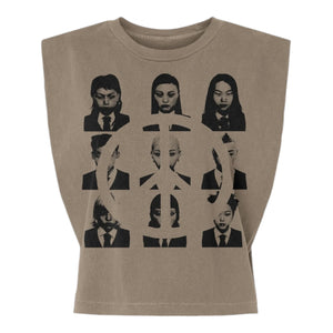 Works of Madness "Faces" Muscle T-Shirt