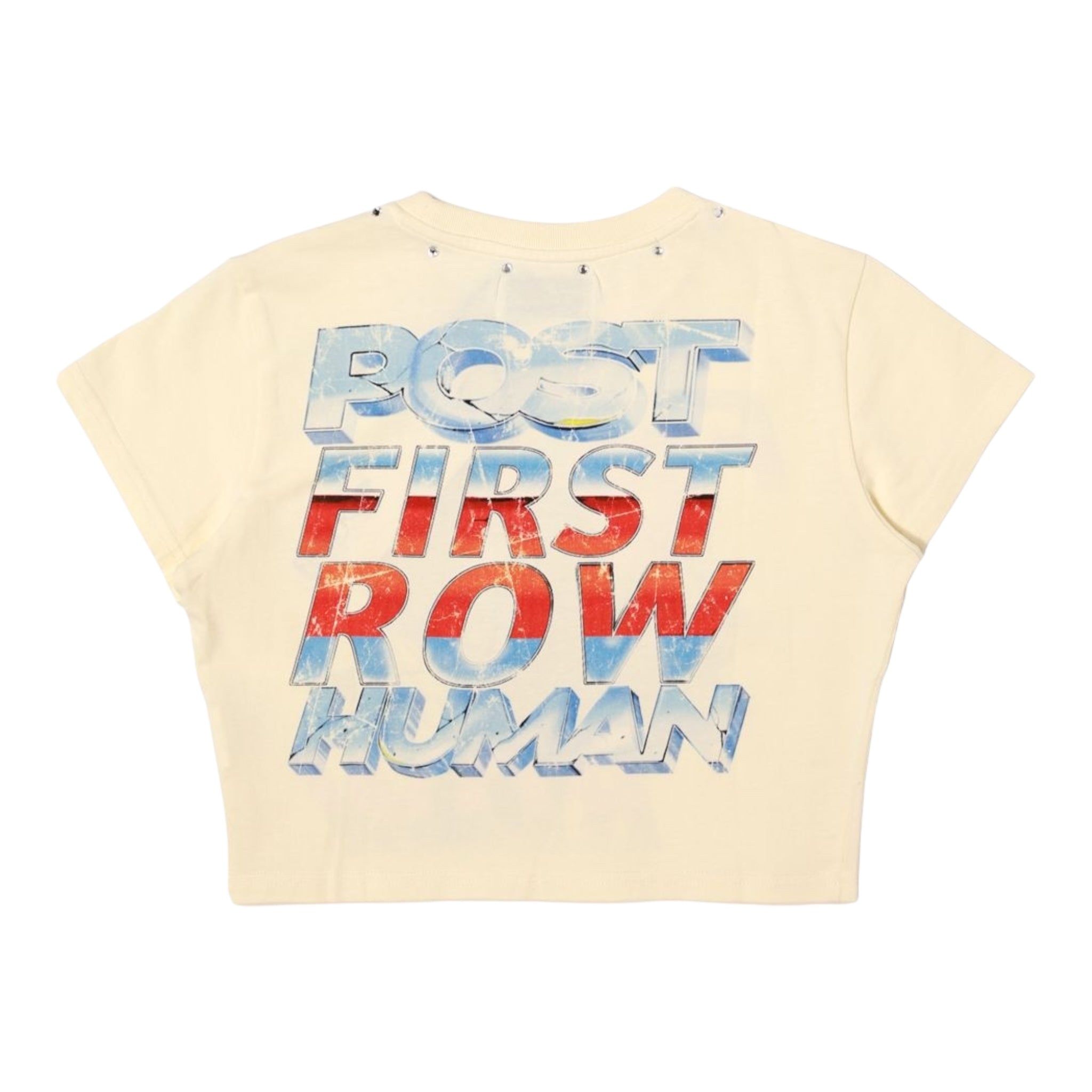 First Row "New Born" Women’s Cropped T-Shirt