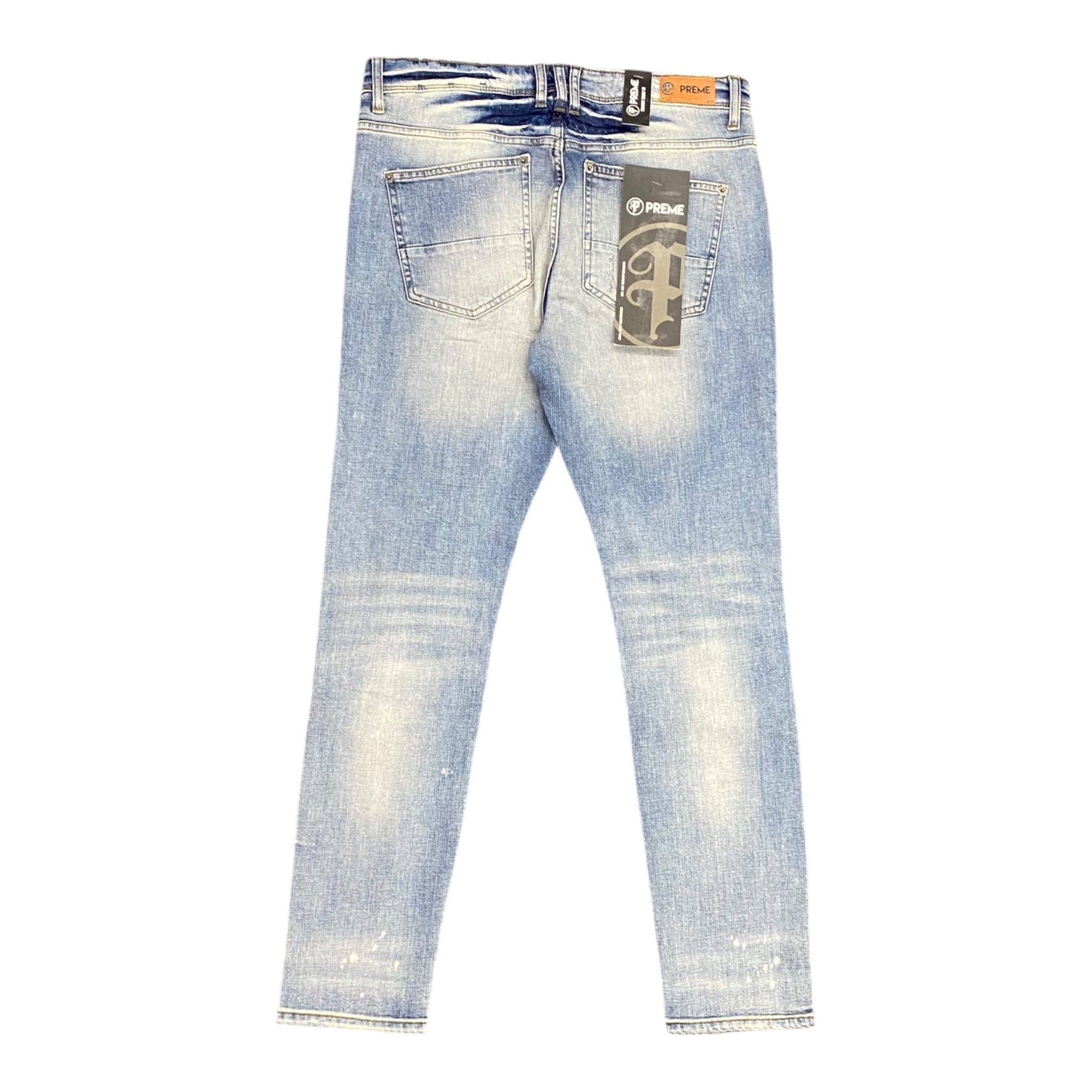 Preme "Distressed" Indigo Denim