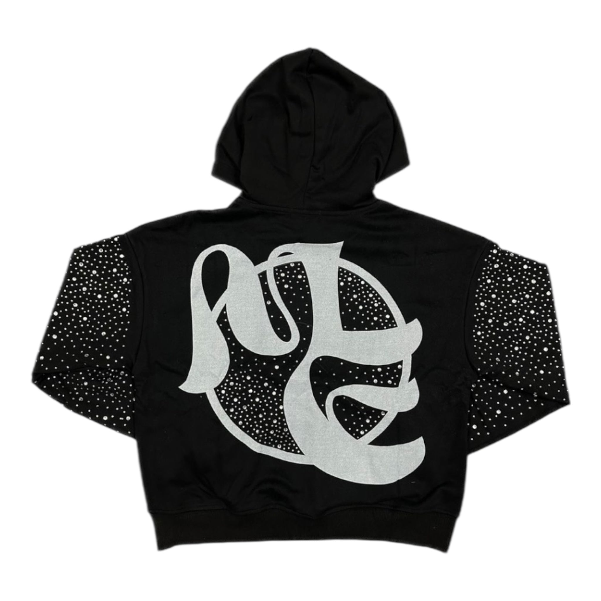 Mixed Emotion "Fallen Angels" Rhinestone Hoodie