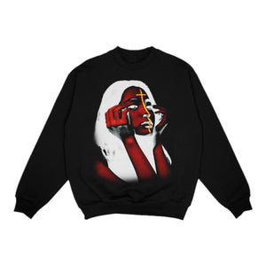 Works of Madness "Red Cross" Sweatshirt