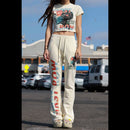 First Row "New Born" Women’s Cropped T-Shirt