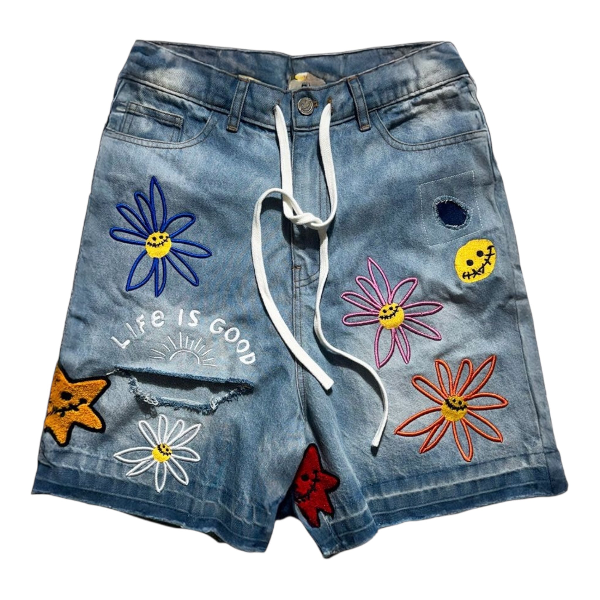 All Human "La Romana" Denim Shorts