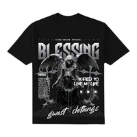 G-West "Blessing" Rhinestone T-shirt