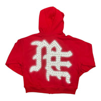 Mixed Emotion "End" Rhinestone Hoodie