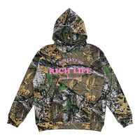Rich Life "Hunting Season" Real Tree Camo Hoodie