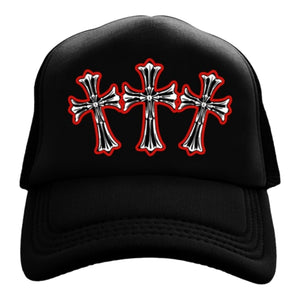 Heron Couture "Triple Cross" Hat