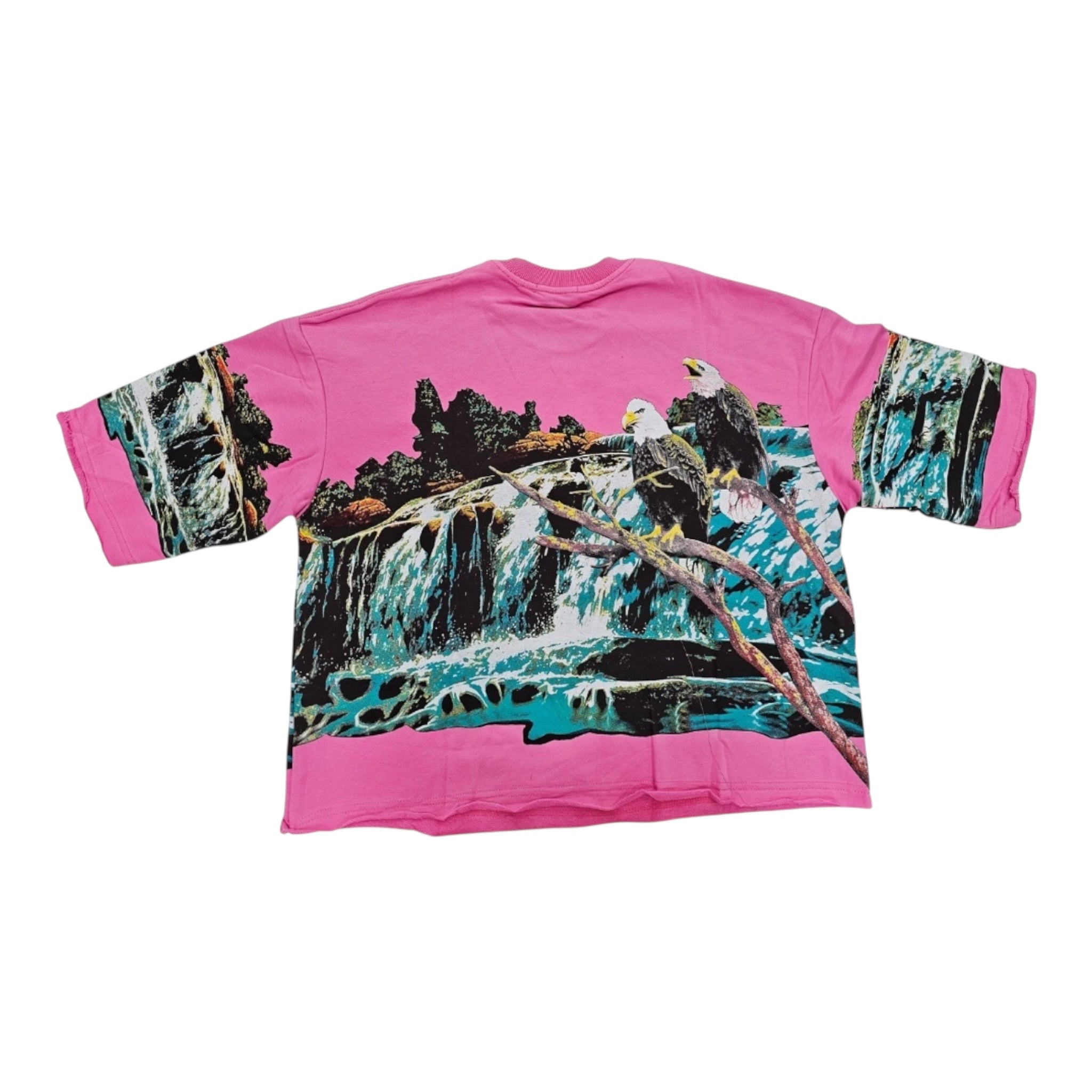 AMGM "River Run" Cropped T-Shirt