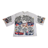 AMGM "Eyes in the Sky" Cropped T-Shirt