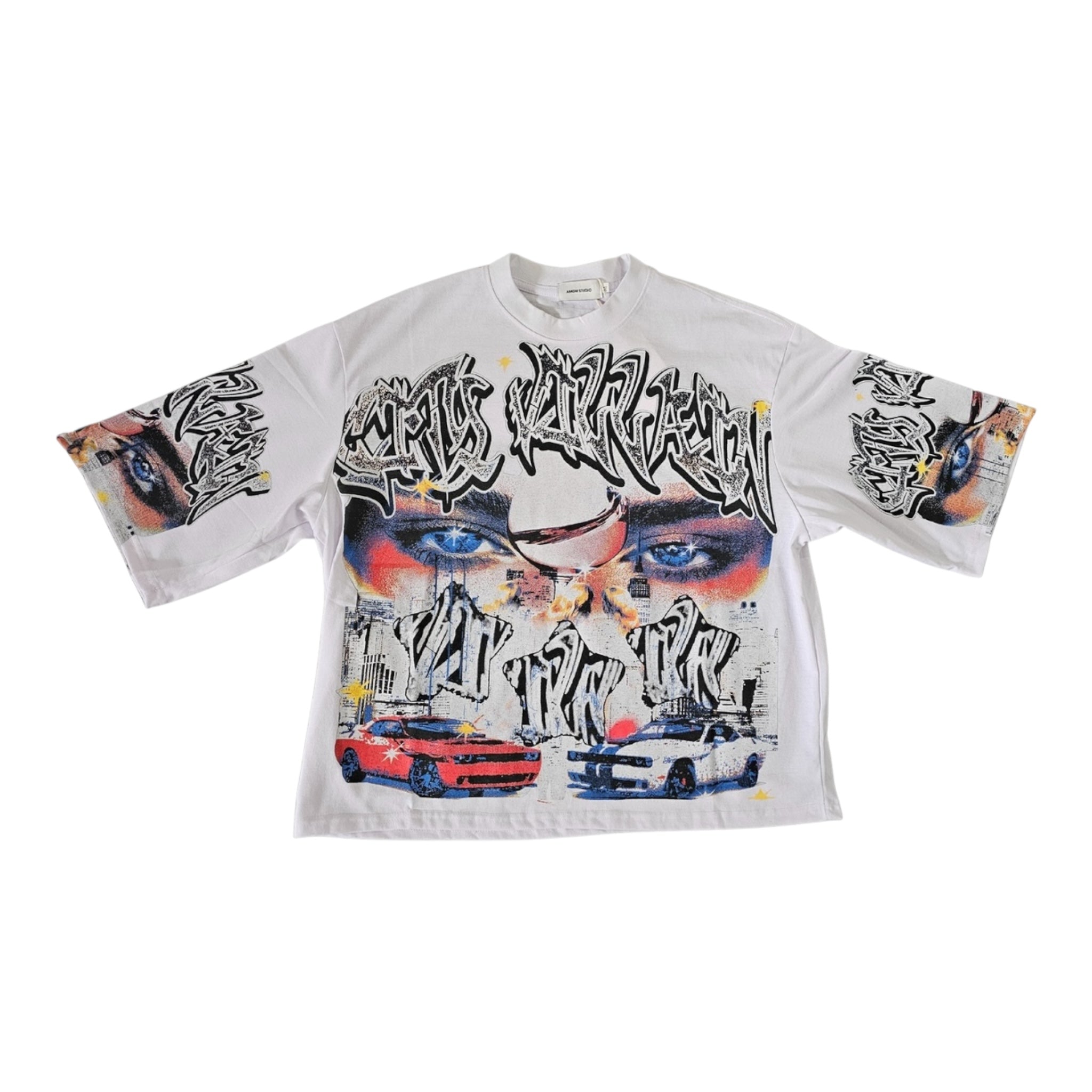 AMGM "Eyes in the Sky" Cropped T-Shirt