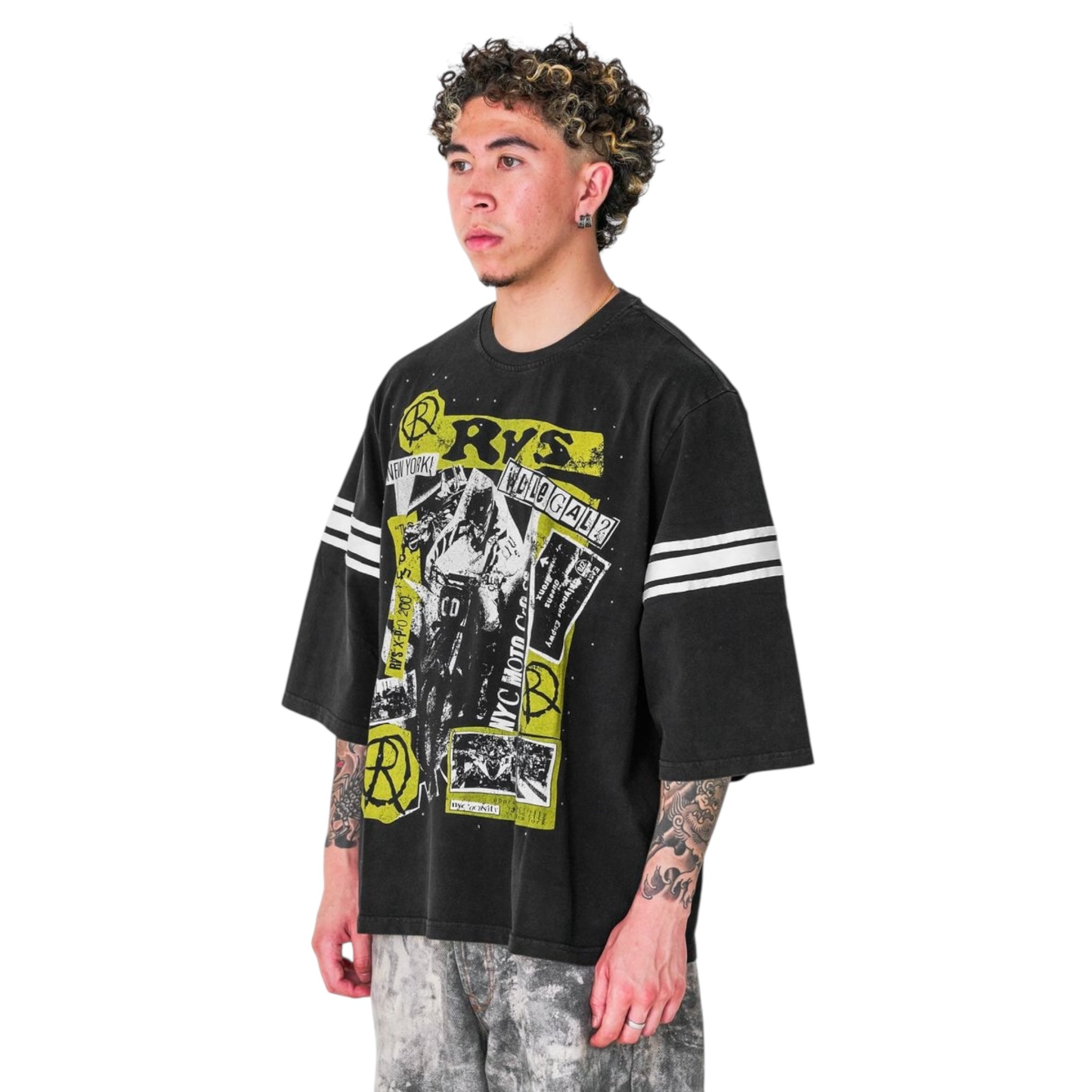 RVS Labs "Noon" 3/4 T-Shirt