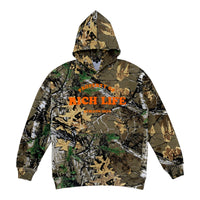 Rich Life "Hunting Season" Real Tree Camo Hoodie