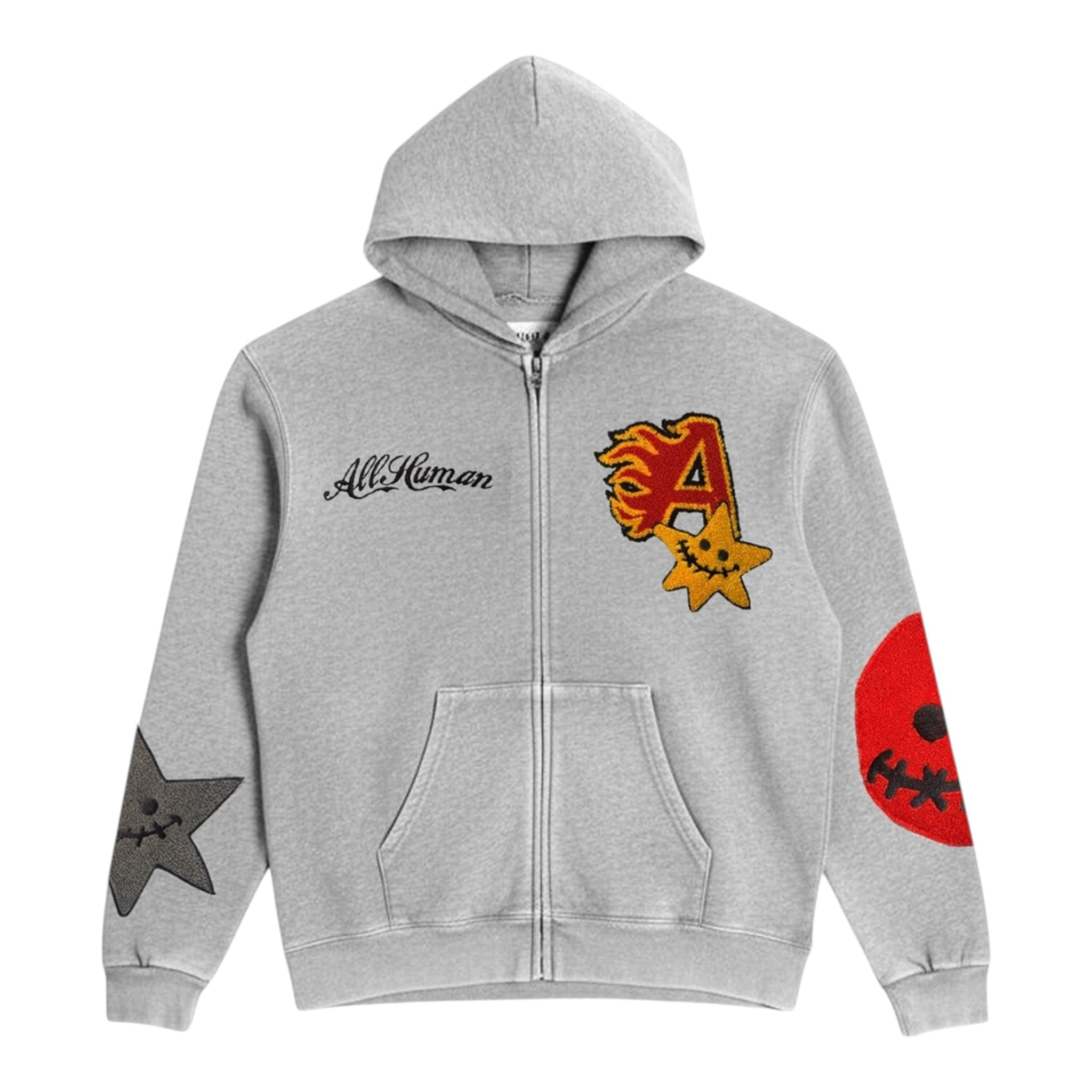 All Human "Eternal Flame" Zip-Up Hoodie