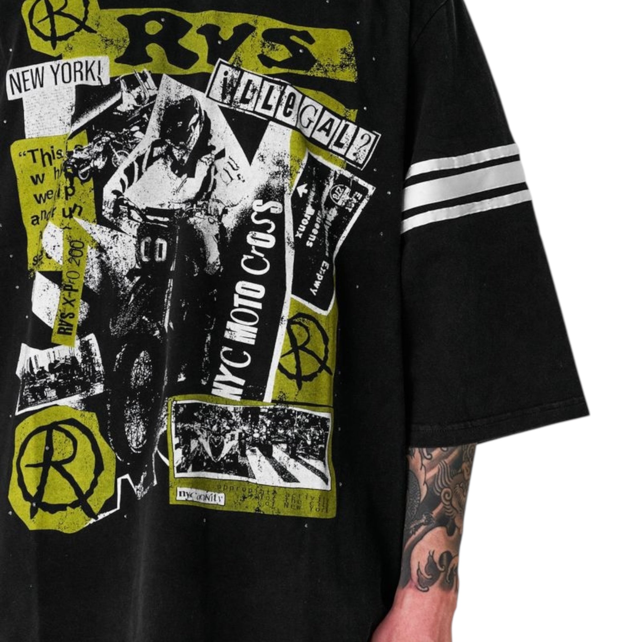RVS Labs "Noon" 3/4 T-Shirt