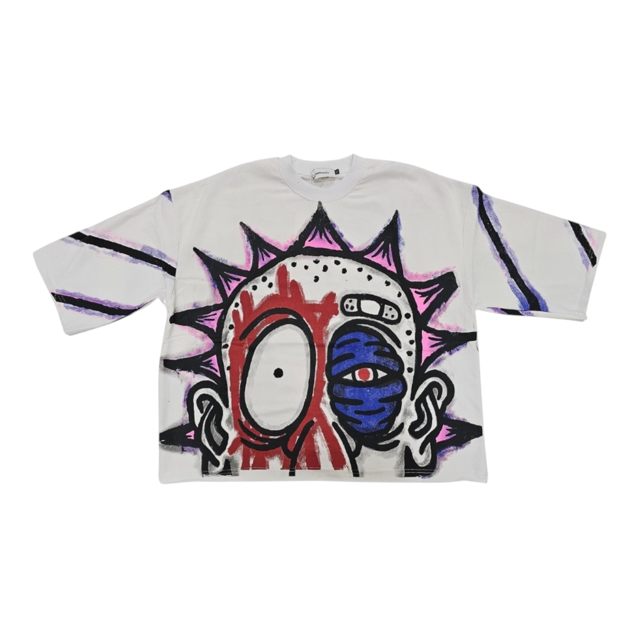 AMGM "Disoriented" Cropped T-Shirt