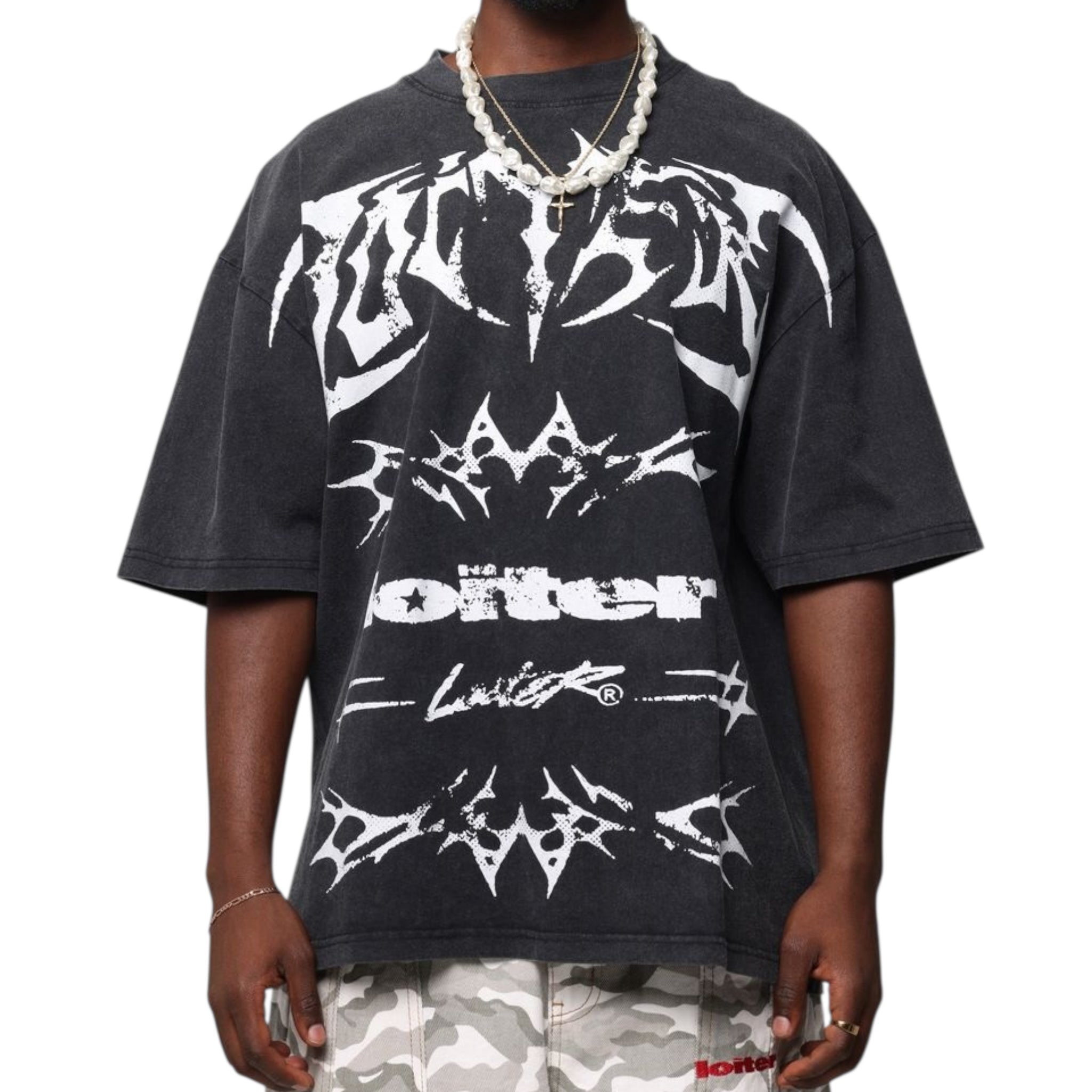 Loiter "Metal Stacked" T-Shirt