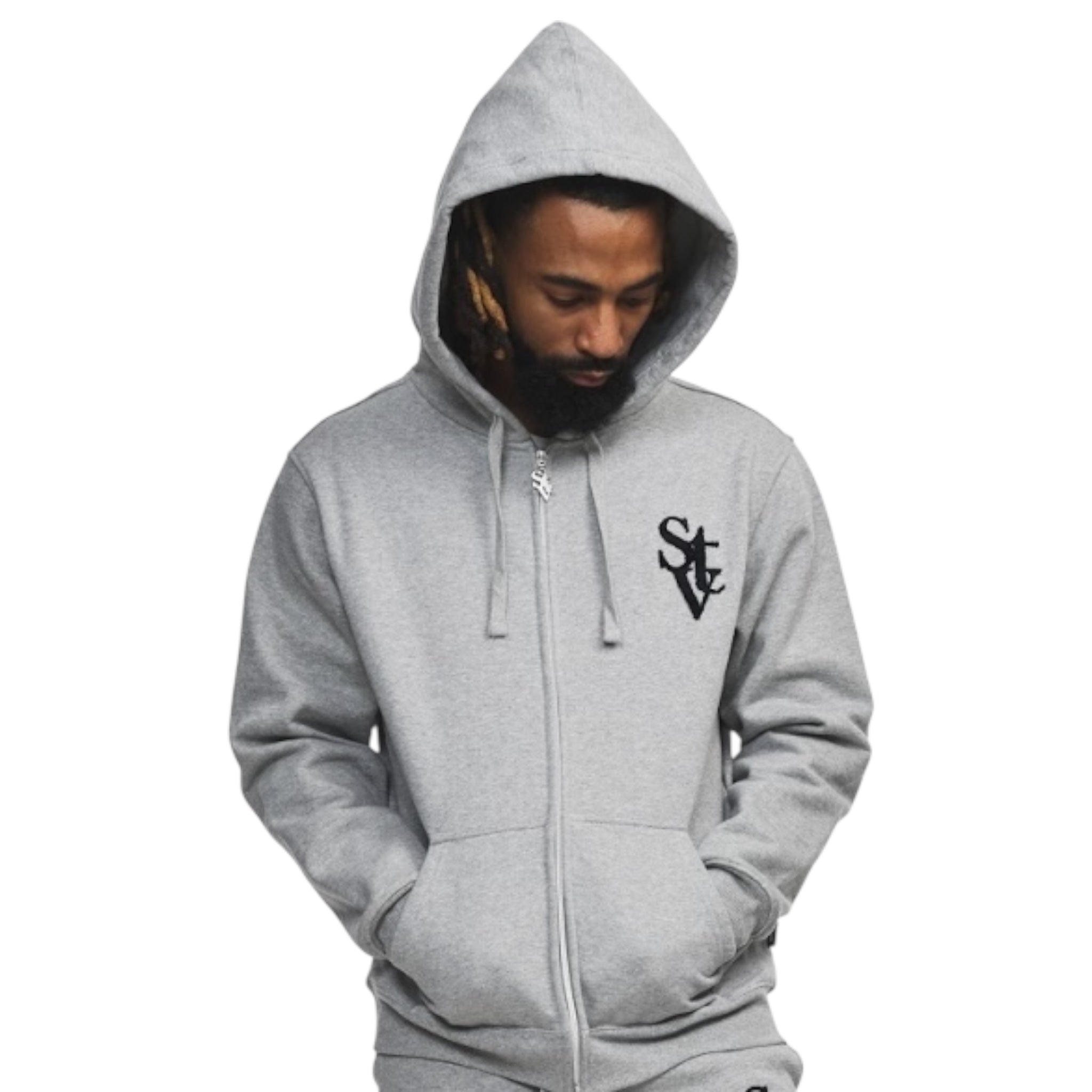 Si Tu Veux "Logo" Zip Hoodie