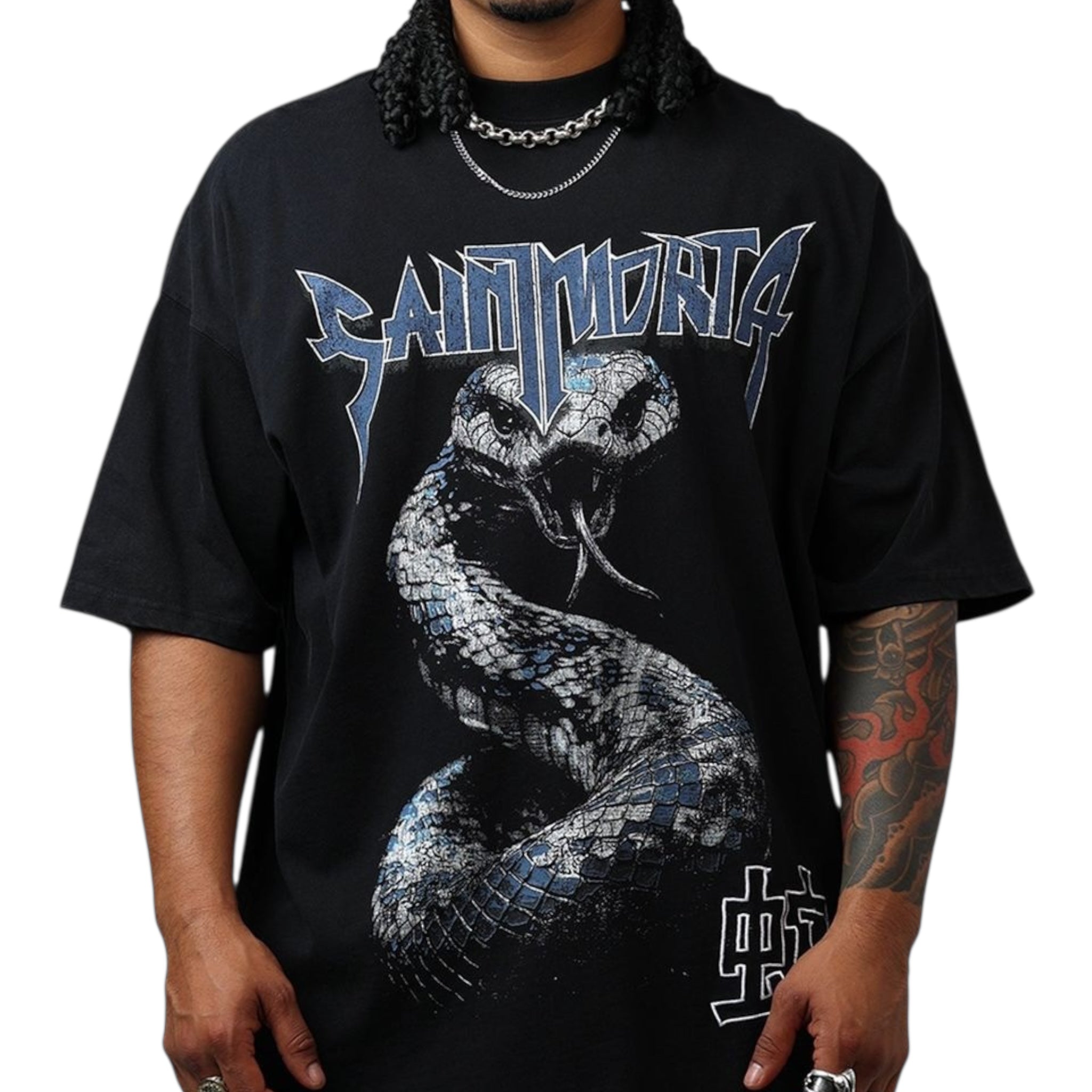 Saint Mora "Year of the Snake" Boxy T-Shirt