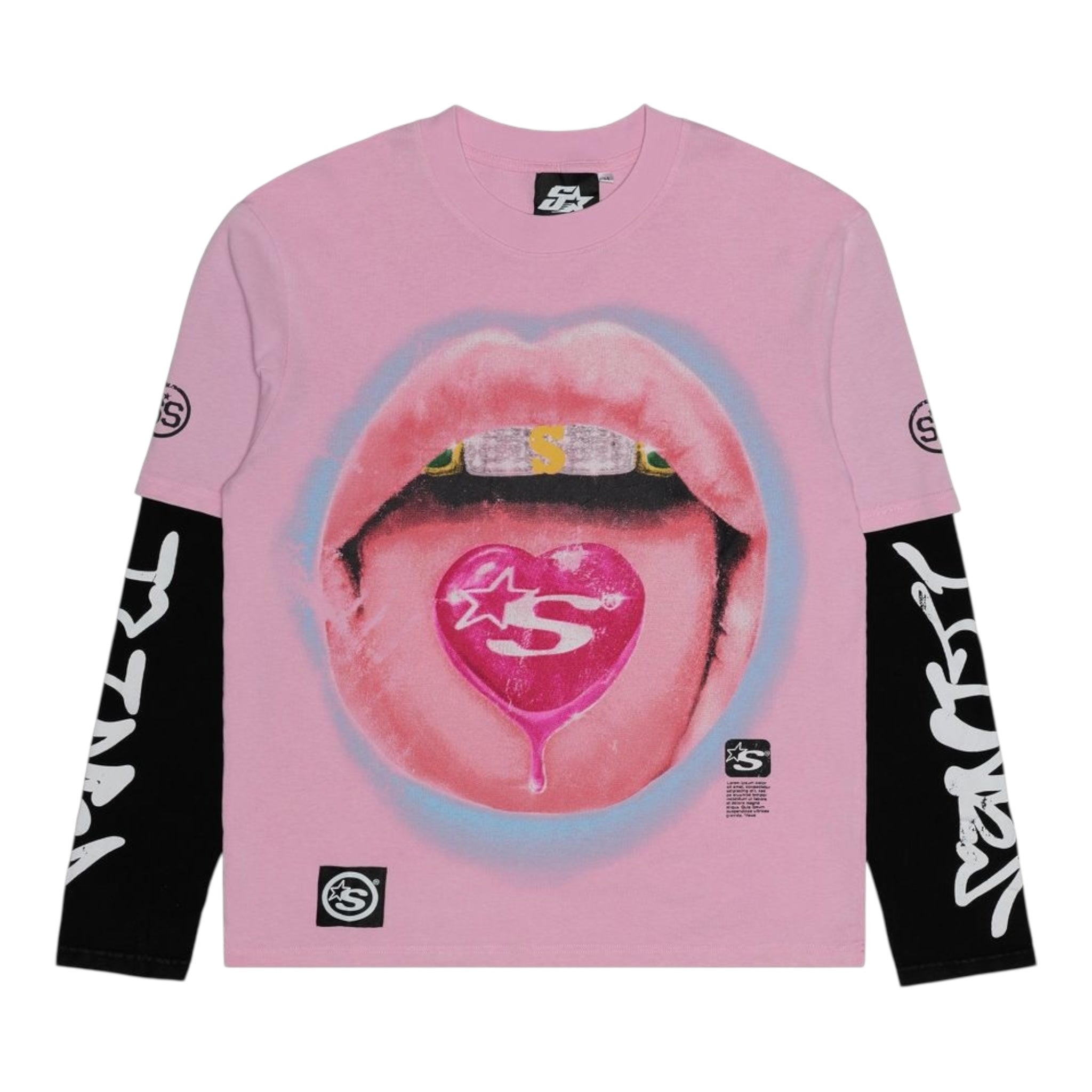 Sanity "Lip" Long Sleeve Tee