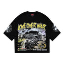 Love Over War "Commando" Cropped T-Shirt