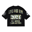 Love Over War "Commando" Cropped T-Shirt