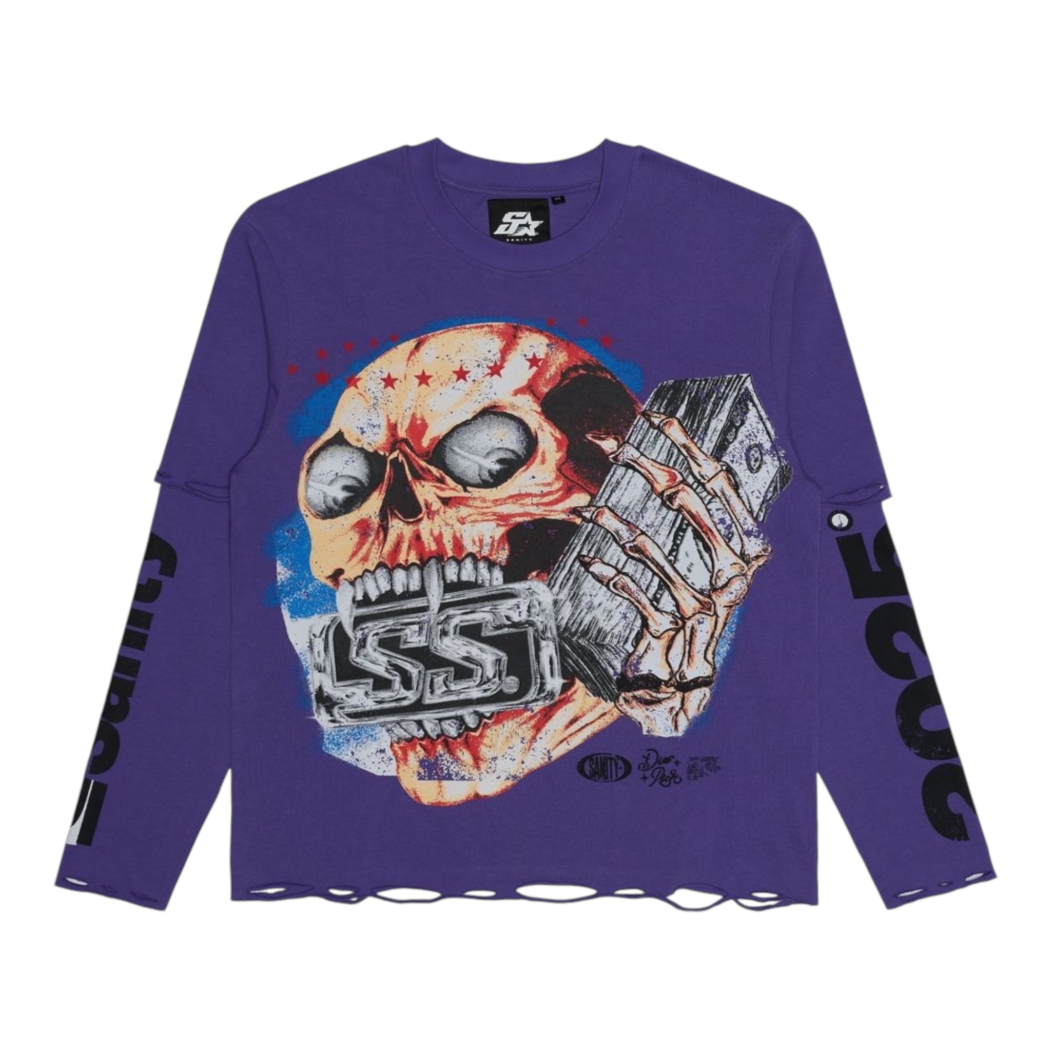 Sanity "Die Rich" Long Sleeve Tee