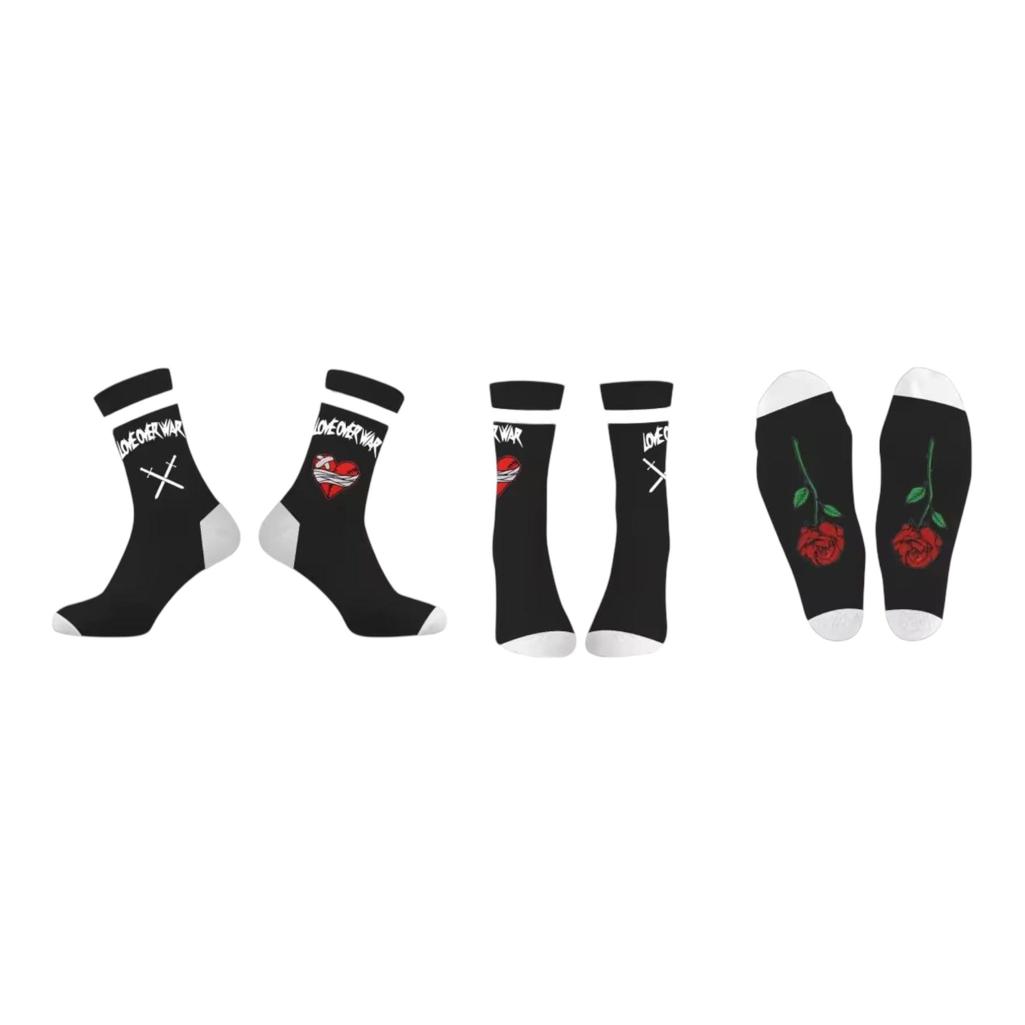 Love Over War "Inception" Socks