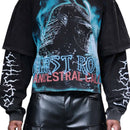 First Row "Silent Sentinel" Long Sleeve Layered T-Shirt