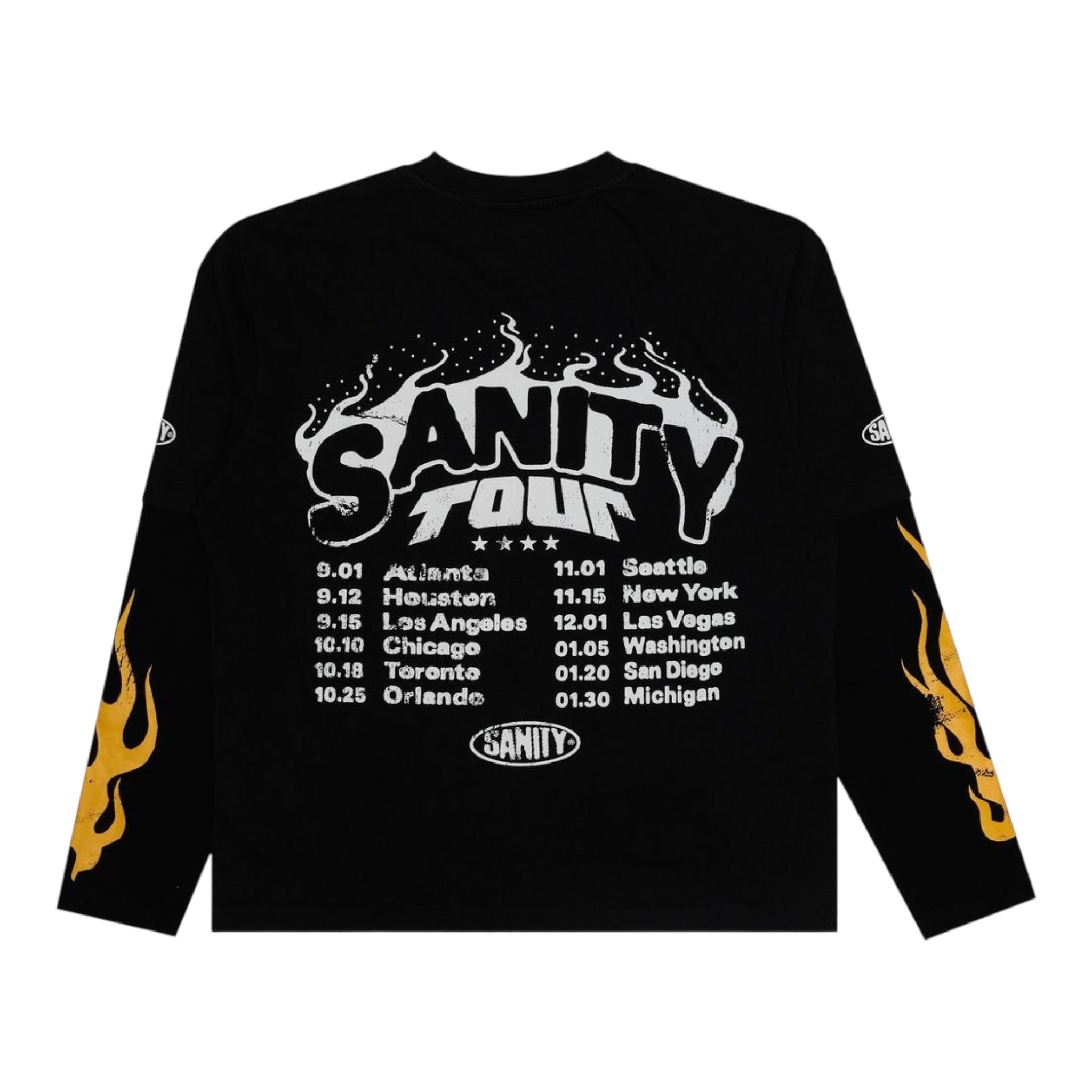 Sanity "World Tour" Long Sleeve Tee