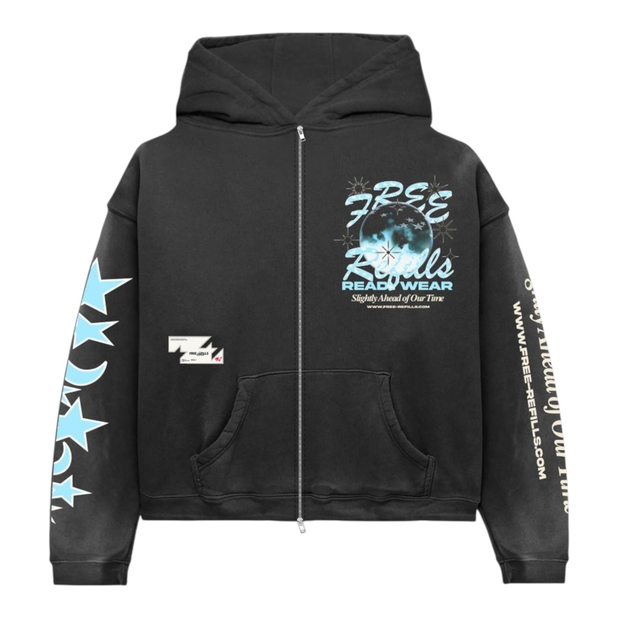 Free-reFills "Psychic" Zip-Up Hoodie