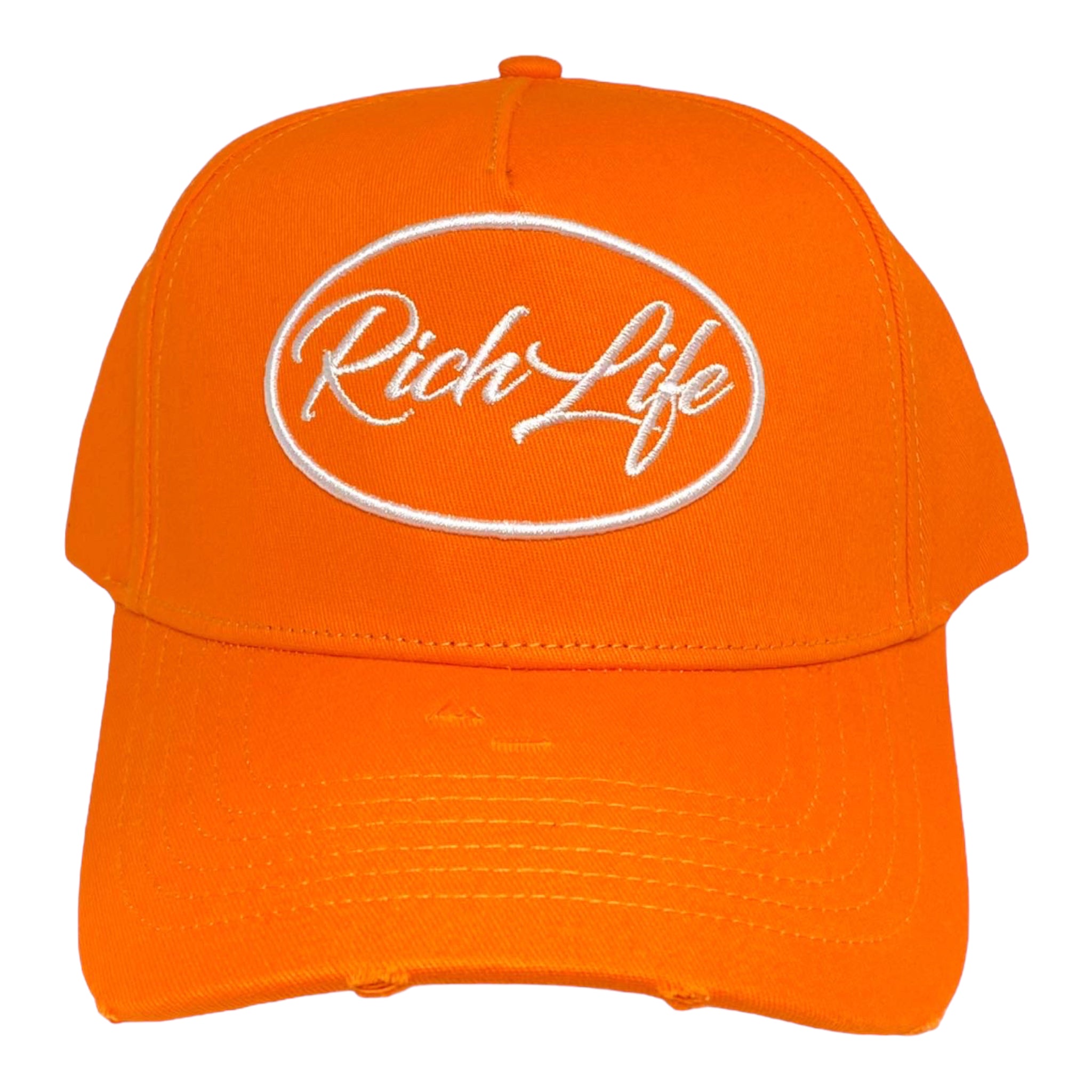 Rich Life “Distressed SnapBack” Hat