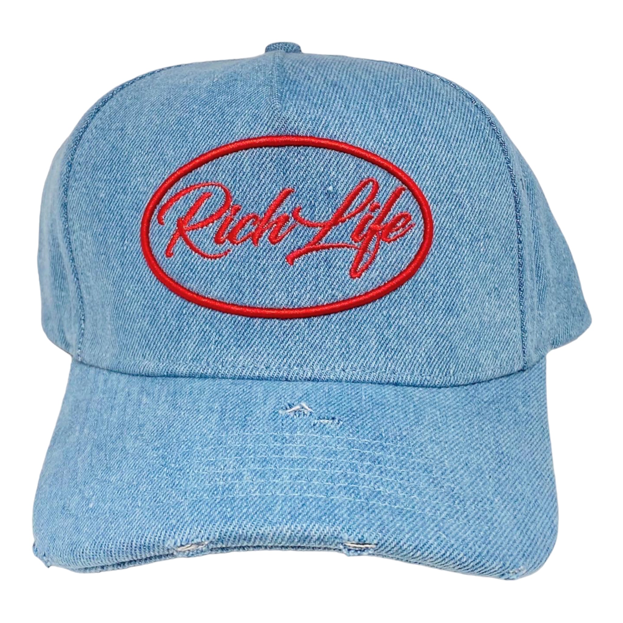 Rich Life “Distressed SnapBack” Hat