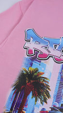 Rich Life "Yacht Party" Cropped T-Shirt