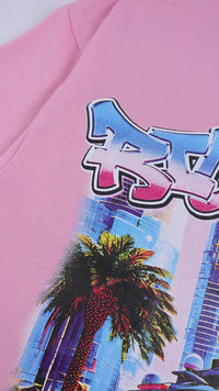 Rich Life "Yacht Party" Cropped T-Shirt